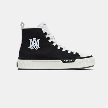 Amiri Ma Court Hi in Black White AMFOSR1099-004