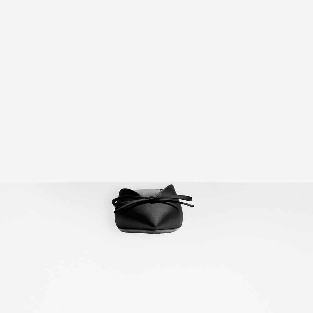 Balenciaga Black Knife Mules 524714 W0WM0 1000: Image 3