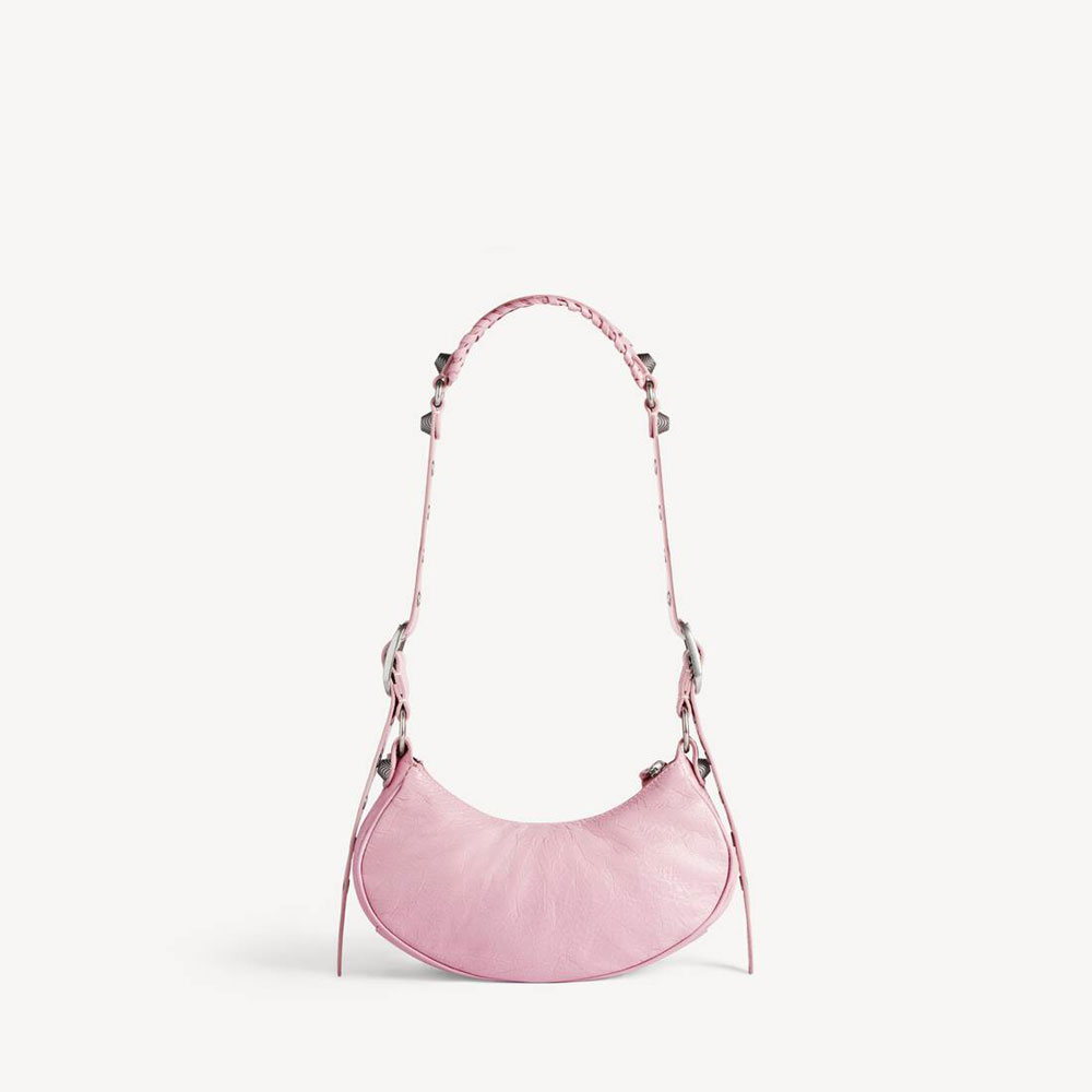 Balenciaga Le Cagole Shoulder Bag Xs in Light Pink 671309 1VG9Y 6904: Image 3