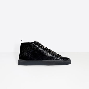 Balenciaga Black High Sneakers 483497 WAY40 1000