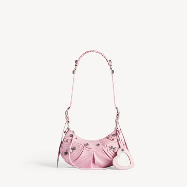 Balenciaga Le Cagole Shoulder Bag Xs in Light Pink 671309 1VG9Y 6904