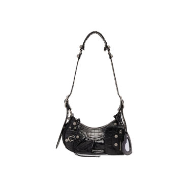 Balenciaga Le Cagole Xs Shoulder Bag Crocodile 671309 23EJY 1000