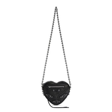 Balenciaga Le Cagole Heart Mini Bag in Black 722781 1VG9Y 1000