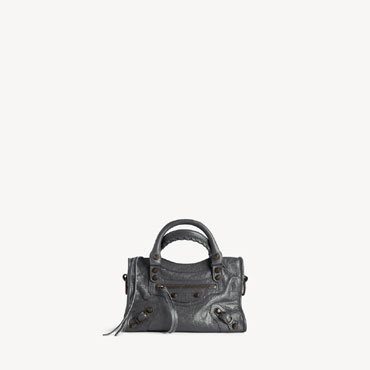 Balenciaga Le City Bag Mini in Volcanic Rock 806395 2ABEK 1251