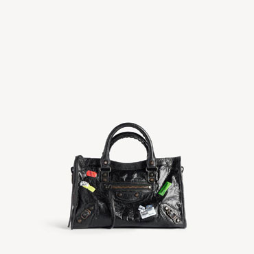 Balenciaga Le City Bag Small in Black 811442 2AB6A 1000