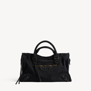 Balenciaga Le City Bag Medium in Black 823058 2AB1S 1000