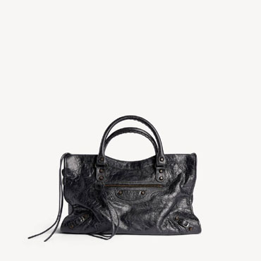 Balenciaga Le City Bag Medium in Black 823058 2ABEK 1000