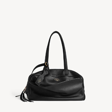 Balenciaga Carrie Bowling Bag Medium in Black 826425 2ABNQ 1000