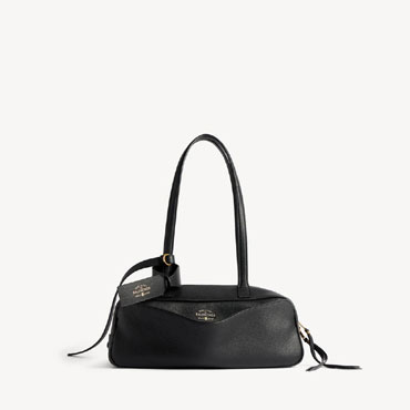 Balenciaga Carrie Bowling Bag Small in Black 832920 2ABNQ 1000