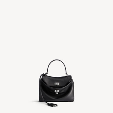 Balenciaga Rodeo Handbag Mini in Black 843712 2AA4U 1000
