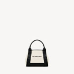 Balenciaga Navy Cabas Xs in Black silver 390346 2HH3N 9260