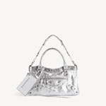 Balenciaga Le City First Bag in Silver 841458 2AB4V 8122