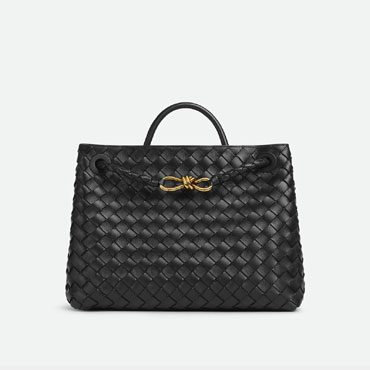 Bottega Veneta Medium Andiamo Black 743572 VCPP 11139