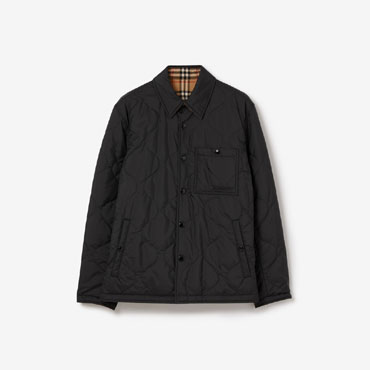 Burberry Reversible Thermoregulated Overshirt in Black 80491391