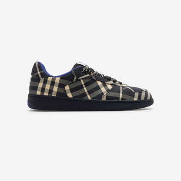 Burberry Check Terrace Sneakers in Black 80952741