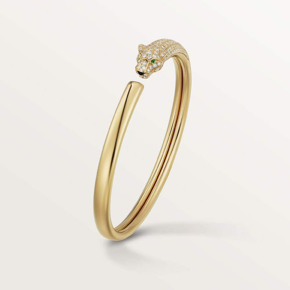 Panthere de Cartier bracelet small model half paved N6717817: Image 1