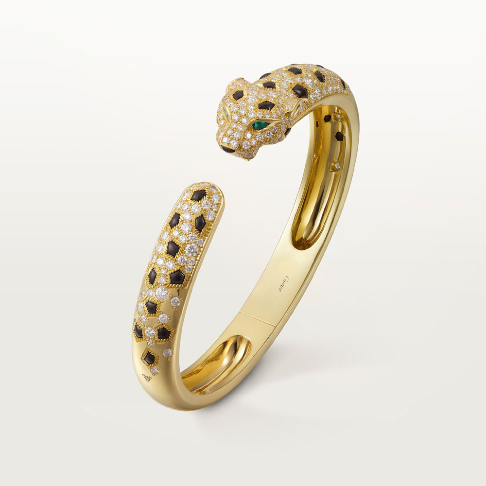 Panthere de Cartier bracelet medium model half paved N6722117: Image 1