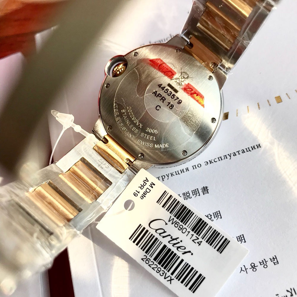 Cartier Ballon Bleu de Cartier W2BB0038 36mm Watch: Image 4