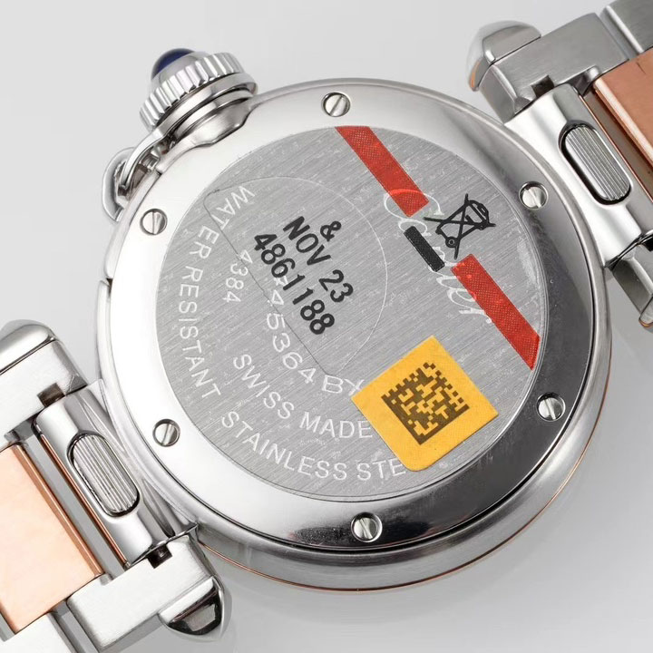 Cartier Pasha de Cartier W2PA0008 35mm Watch: Image 4