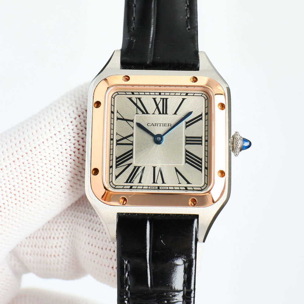 Cartier Santos de Cartier W2SA0017 46.6x33.9mm Watch: Image 1