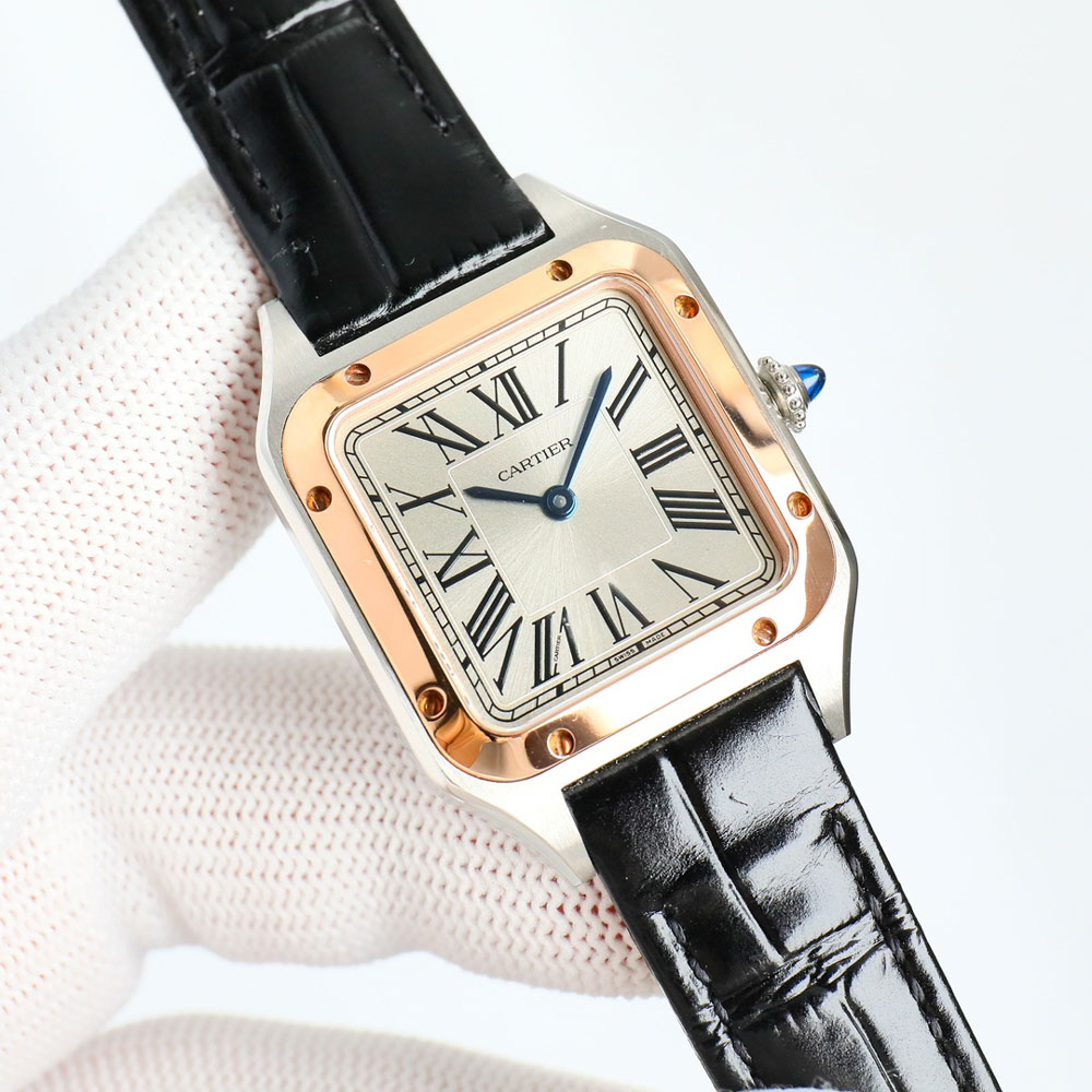 Cartier Santos de Cartier W2SA0017 46.6x33.9mm Watch: Image 2