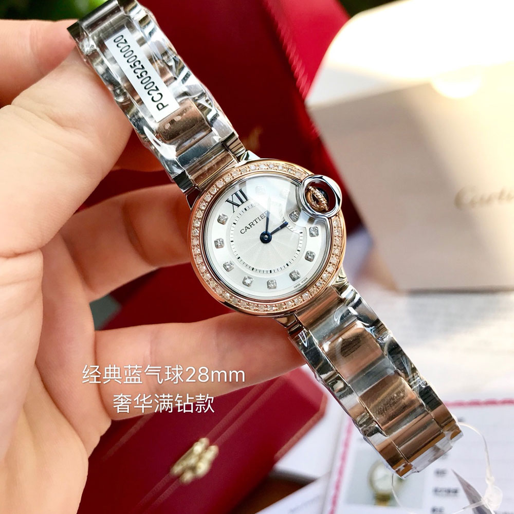 Cartier Ballon Bleu de Cartier W3BB0025 28mm Watch: Image 1