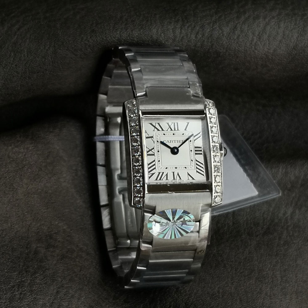 Cartier Tank Must de Cartier W4TA0020 25.7x21.2mm Watch: Image 1