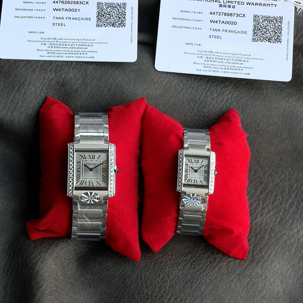 Cartier Tank Must de Cartier W4TA0020 25.7x21.2mm Watch: Image 5