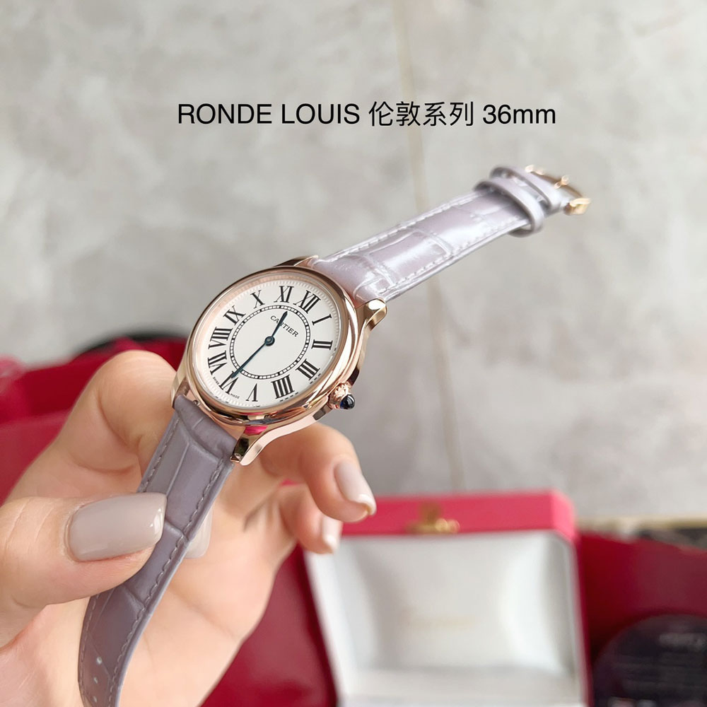 Cartier Ronde Louis Cartier WGRN0012 36mm Watch: Image 2