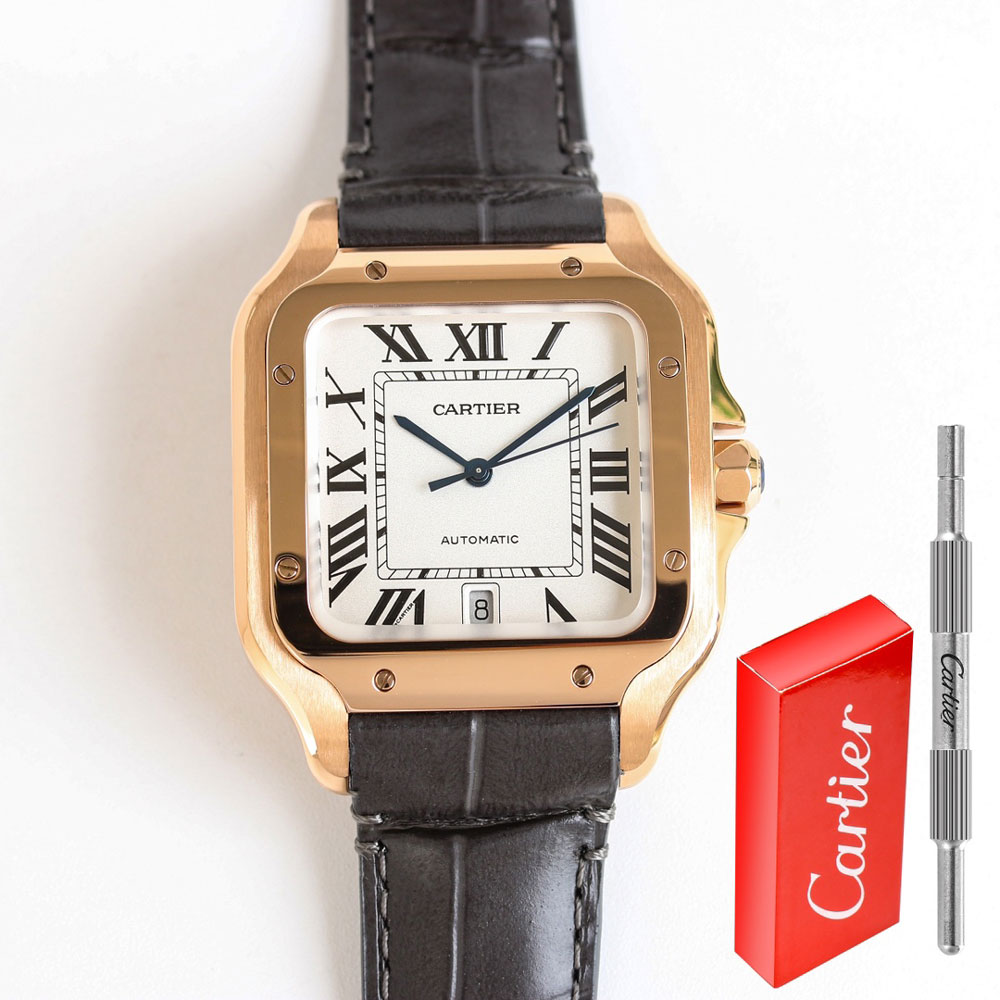 Cartier Santos de Cartier WGSA0019 39.8mm Watch: Image 1