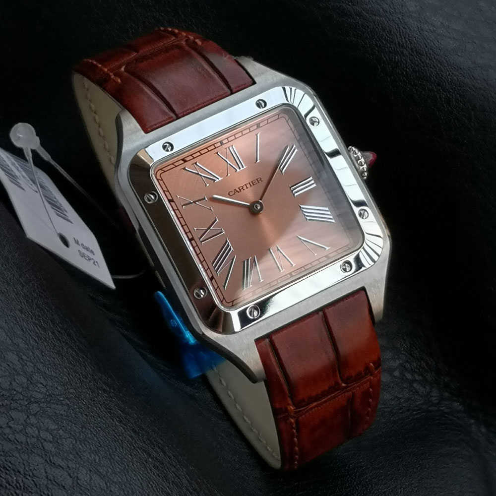 Cartier Santos de Cartier WGSA0113 46.6x33.9mm Watch: Image 1