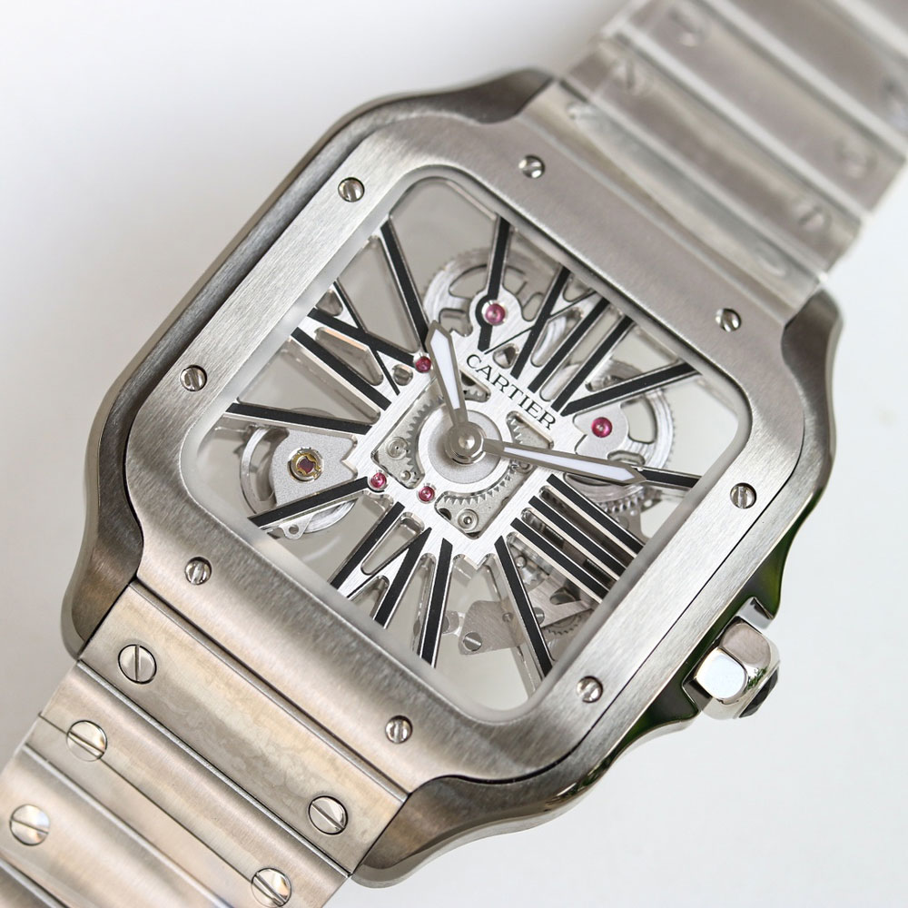 Cartier Santos de Cartier WHSA0027 39.8mm Watch: Image 3