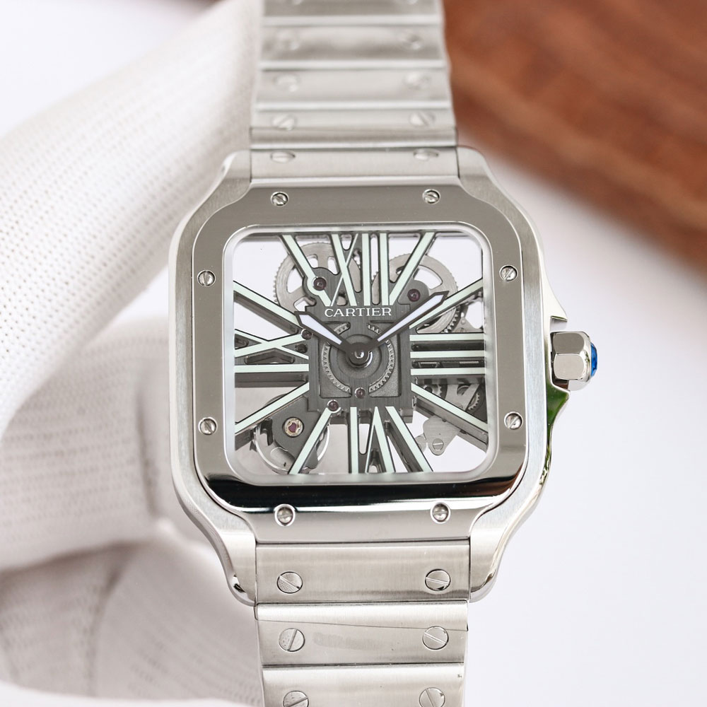 Cartier Santos de Cartier WHSA0033 39.8mm Watch: Image 1