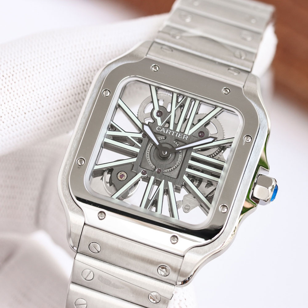 Cartier Santos de Cartier WHSA0033 39.8mm Watch: Image 2