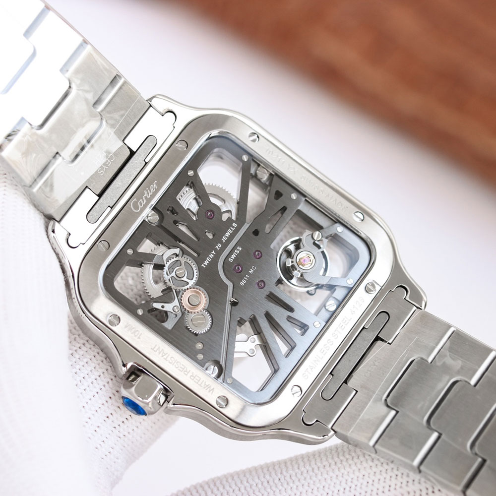 Cartier Santos de Cartier WHSA0033 39.8mm Watch: Image 4