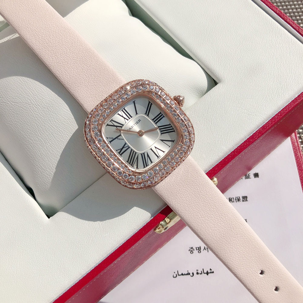 Cartier Coussin de Cartier WJCS0005 30.4x31.1mm Watch: Image 1