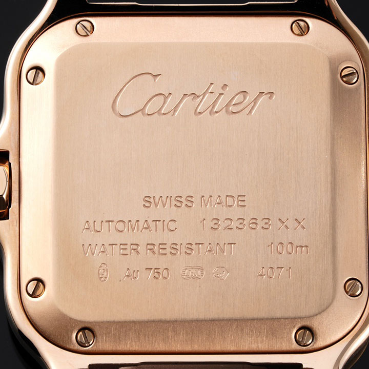 Cartier Santos de Cartier WJSA0009 35.1mm Watch: Image 3