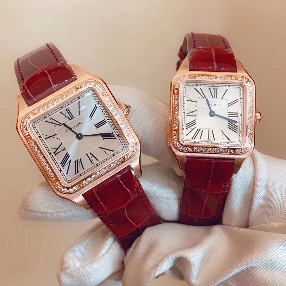 Cartier Santos de Cartier WJSA0017 38x27.5mm Watch: Image 2