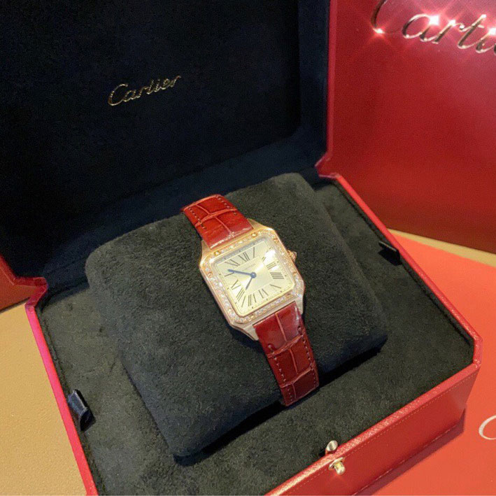 Cartier Santos de Cartier WJSA0017 38x27.5mm Watch: Image 3