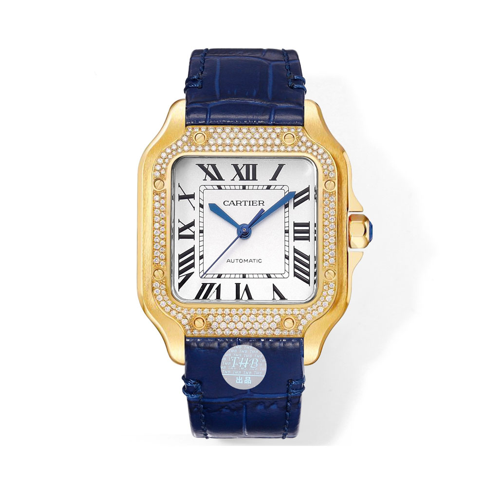 Cartier Santos de Cartier WJSA0020 35.1mm Watch: Image 1