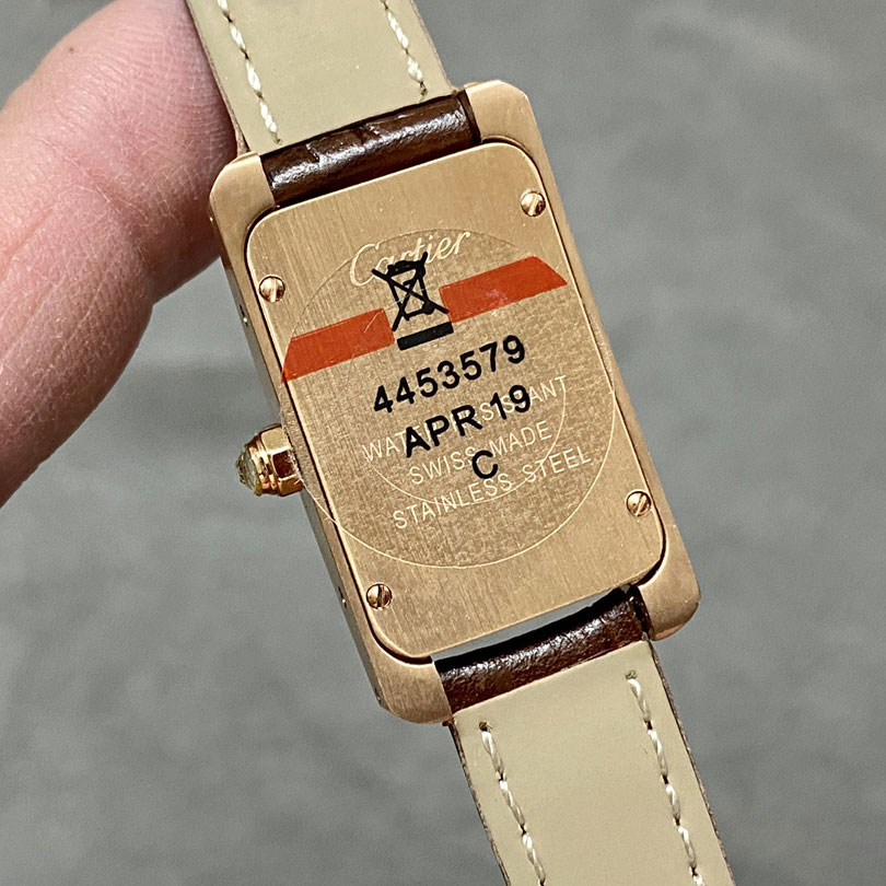 Cartier Tank Must de Cartier WJTA0028 34x19mm Watch: Image 5