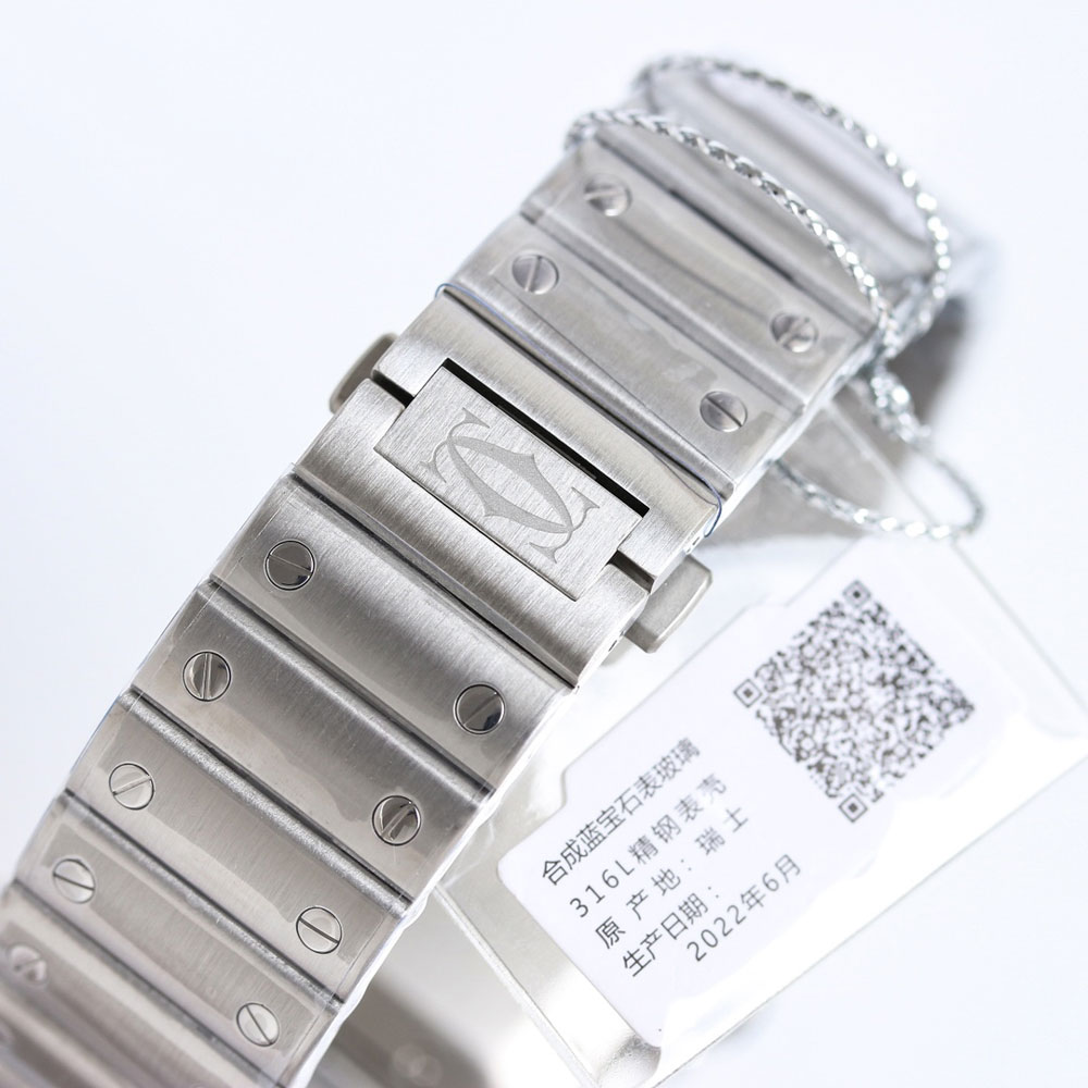 Cartier Santos de Cartier WSSA0037 39.8mm Watch: Image 4