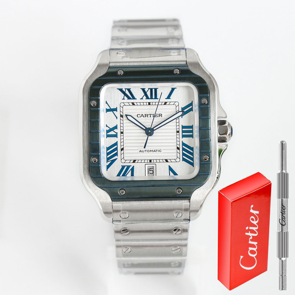 Cartier Santos de Cartier WSSA0047 39.8mm Watch: Image 1