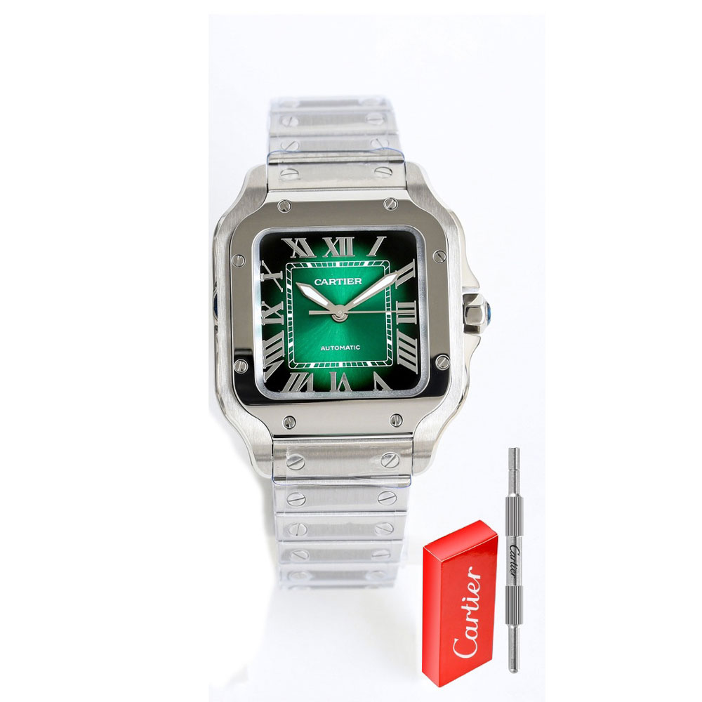 Cartier Santos de Cartier WSSA0061 35.1mm Watch: Image 1
