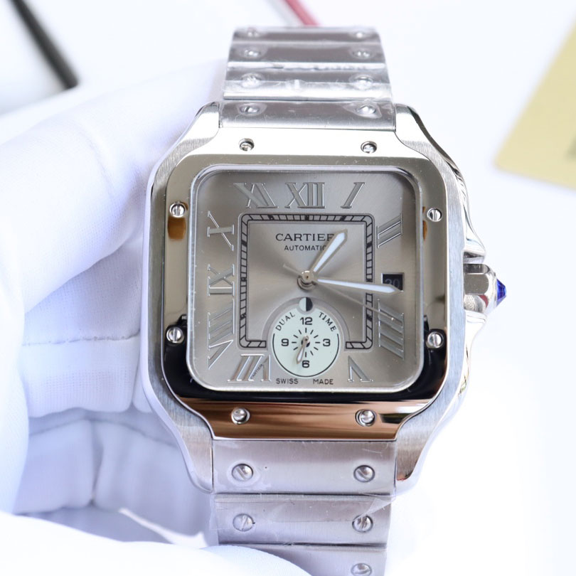 Cartier Santos de Cartier WSSA0076 40.2x47.5mm Watch: Image 1