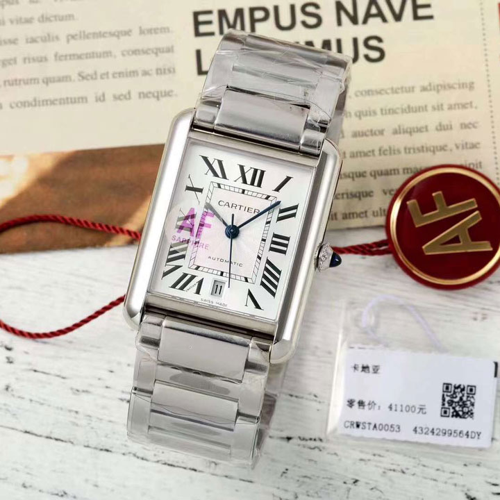 Cartier Tank Must de Cartier WSTA0053 41x31mm Watch: Image 1