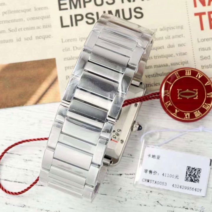 Cartier Tank Must de Cartier WSTA0053 41x31mm Watch: Image 4