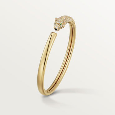 Panthere de Cartier bracelet small model half paved N6717817