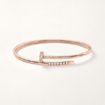 Cartier Juste un Clou bracelet small reverse set diamonds B6091317