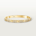 Cartier LOVE bracelet medium model paved N6736817